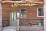 Moose Trail Lodge front porch